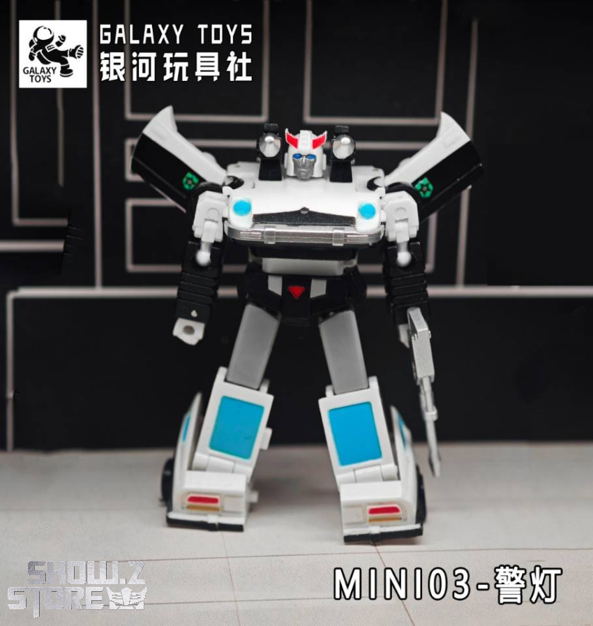Galaxy Toys MINI03 Police Light Prowl - View 3 Galaxy Toys MINI03 Police Light Prowl - View 3