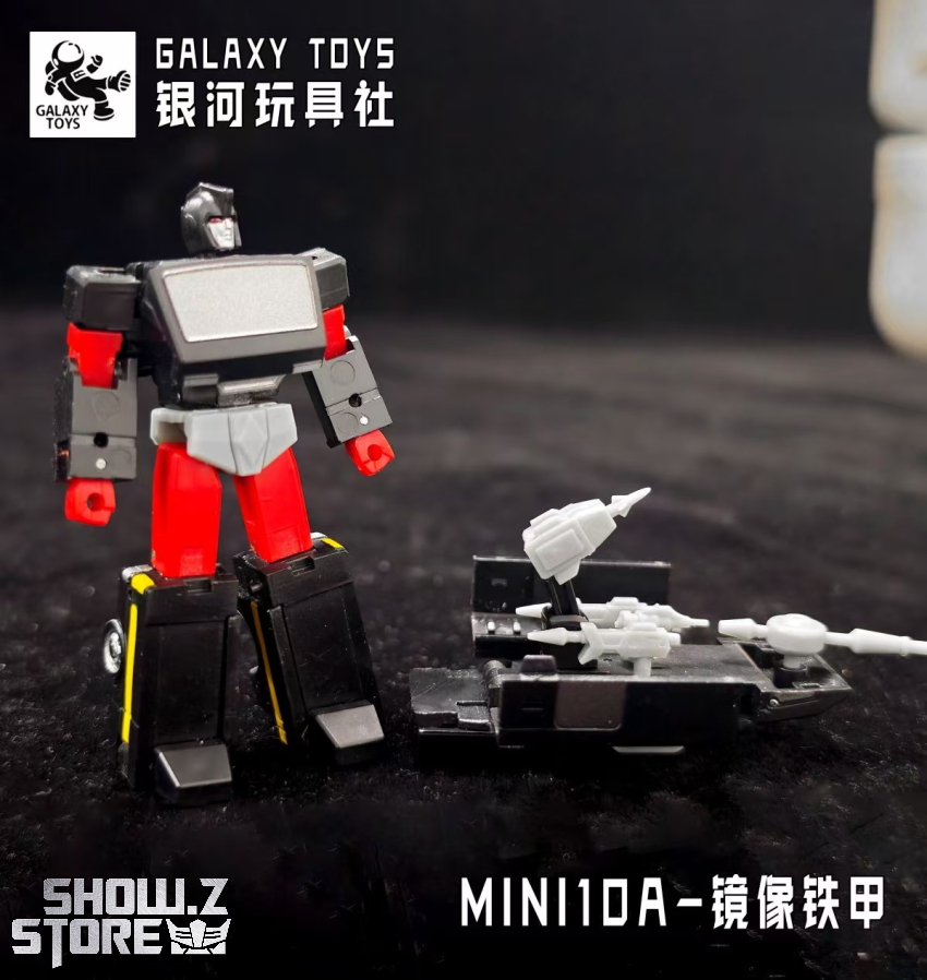 Galaxy Toys MINI10A Iron Armor Ironhide Shattered Glass Version - View 9 Galaxy Toys MINI10A Iron Armor Ironhide Shattered Glass Version - View 9