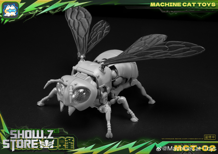Machinecat Toys MCT-02 Buzz Voltbee Waspinator - View 3 Machinecat Toys MCT-02 Buzz Voltbee Waspinator - View 3