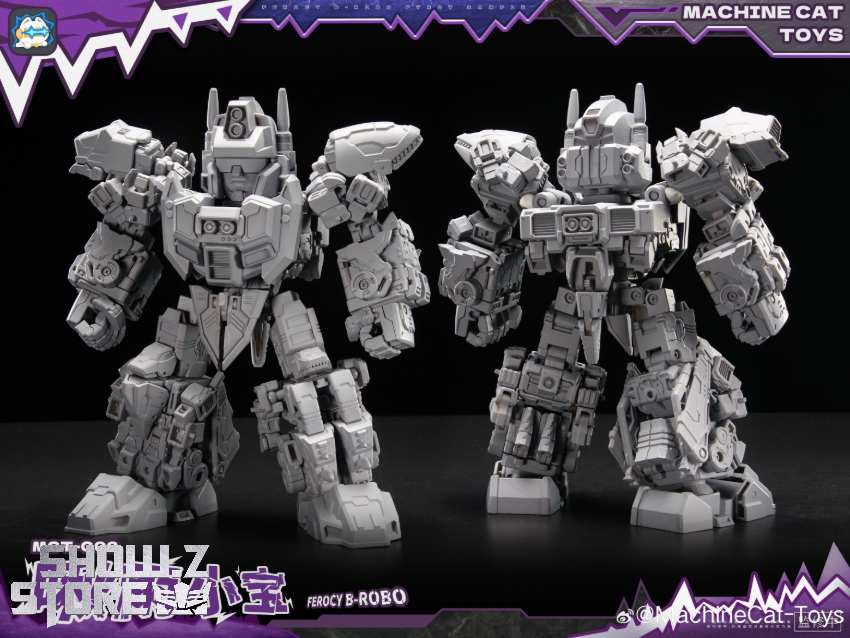 Machinecat Toys MCT-C02 Ferocy B-robo Abominus Set of 5 - View 4 Machinecat Toys MCT-C02 Ferocy B-robo Abominus Set of 5 - View 4