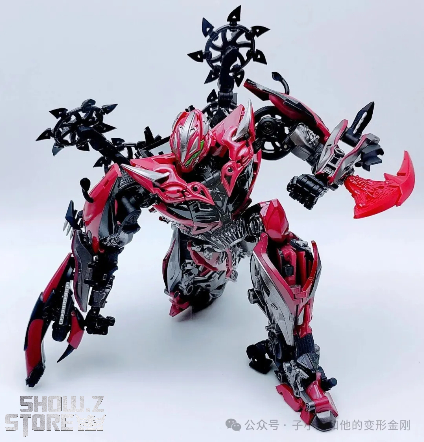 Unique Toys R09-02 Red Destroyer Stinger Repaint Version - View 3 Unique Toys R09-02 Red Destroyer Stinger Repaint Version - View 3