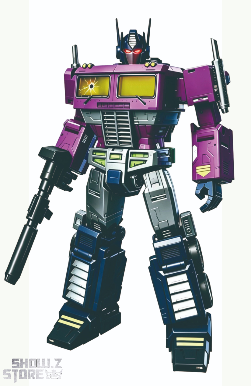 4th Party RT-06SG Optimus Prime Shattered Glass Version - View 2 4th Party RT-06SG Optimus Prime Shattered Glass Version - View 2