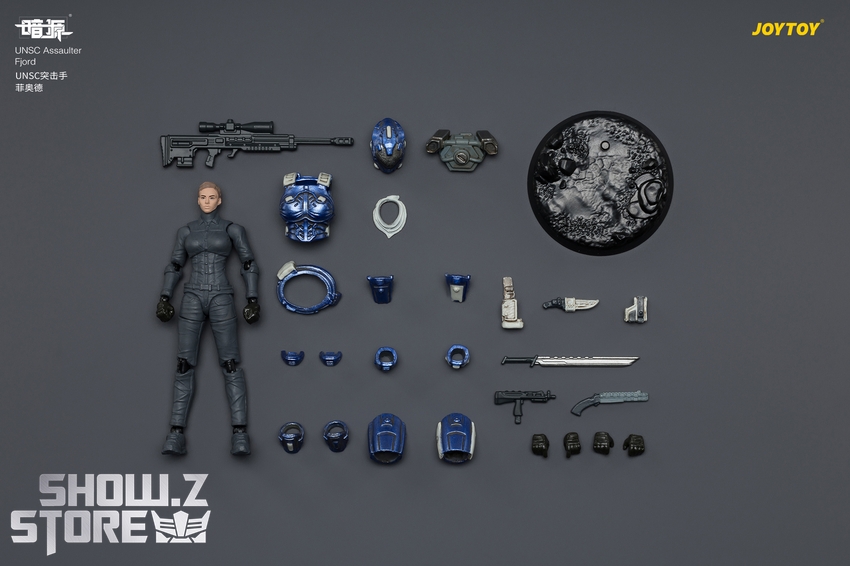 JoyToy JT04254 1/25 Dark Source UNSC Assaulter Fjord - View 10 JoyToy JT04254 1/25 Dark Source UNSC Assaulter Fjord - View 10