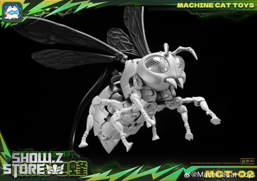 Machinecat Toys MCT-02 Buzz Voltbee Waspinator - View 4 Machinecat Toys MCT-02 Buzz Voltbee Waspinator - View 4