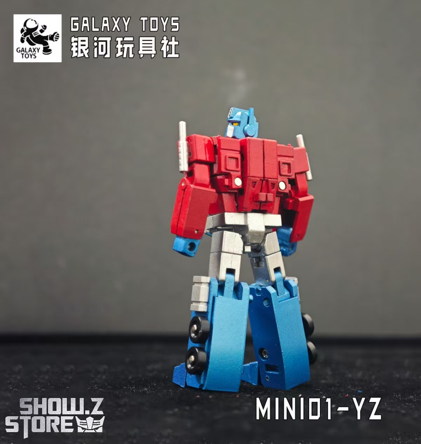 Galaxy Toys MINI01YZ Leader King Optimus Prime Comic Painted Version - View 3 Galaxy Toys MINI01YZ Leader King Optimus Prime Comic Painted Version - View 3