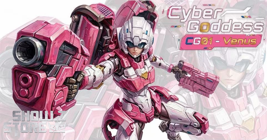 Lucky Cat CG01 Cyber Goddess Venus Arcee - View 5 Lucky Cat CG01 Cyber Goddess Venus Arcee - View 5