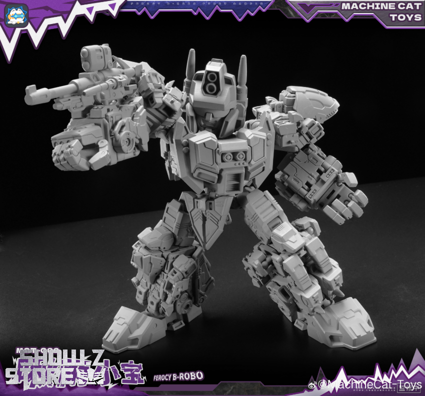 Machinecat Toys MCT-C02 Ferocy B-robo Abominus Set of 5 - View 6 Machinecat Toys MCT-C02 Ferocy B-robo Abominus Set of 5 - View 6