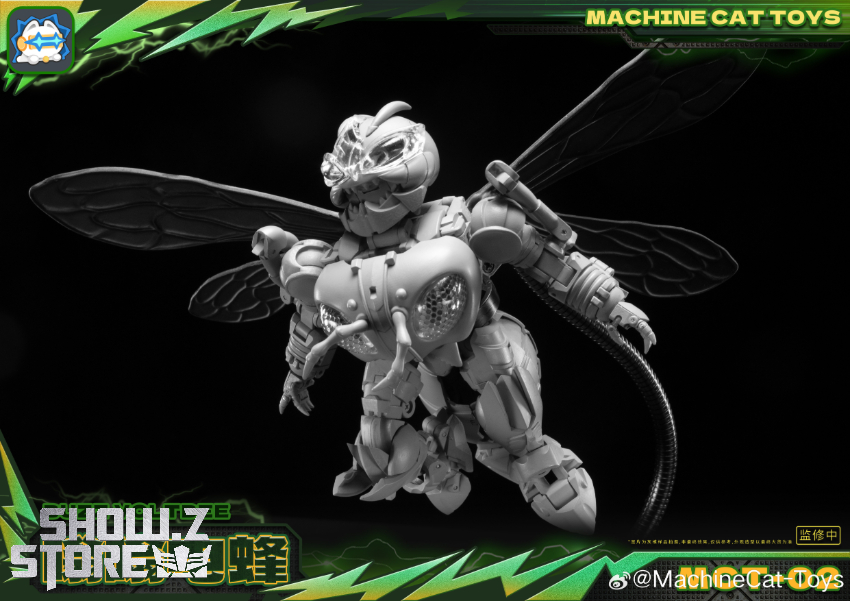 Machinecat Toys MCT-02 Buzz Voltbee Waspinator - View 7 Machinecat Toys MCT-02 Buzz Voltbee Waspinator - View 7
