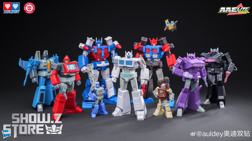 Auldey Transformers AAE Version Chapter 4 Set of 6 - View 2 Auldey Transformers AAE Version Chapter 4 Set of 6 - View 2