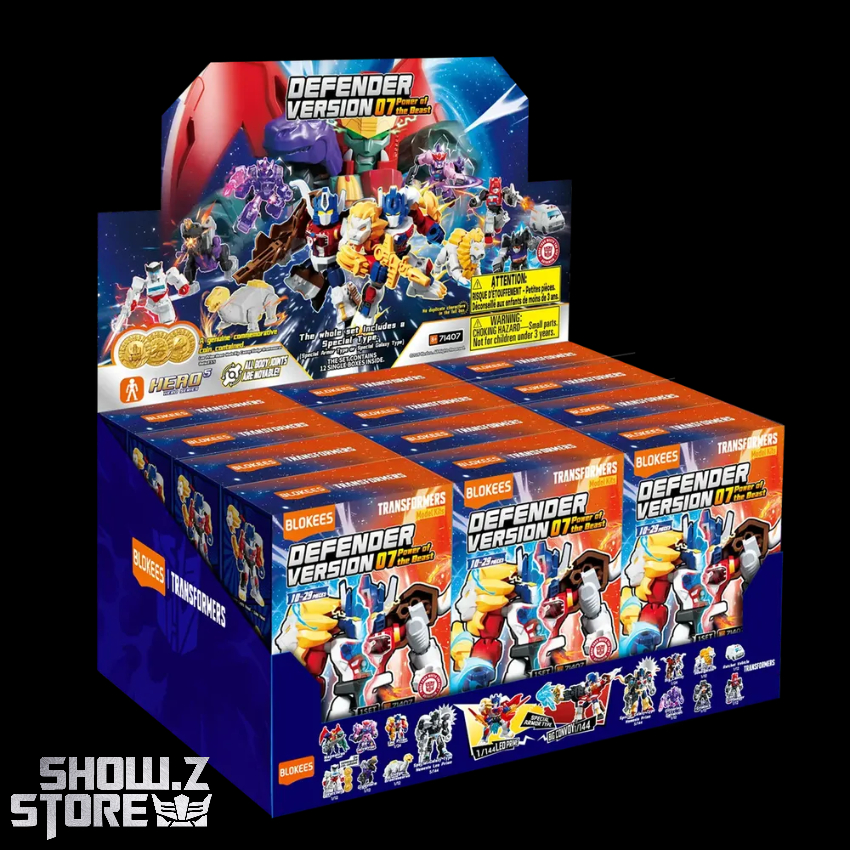 Blokees Transformers Defender Version 07 Power of the Beast Model Kit Set of 12 - View 17 Blokees Transformers Defender Version 07 Power of the Beast Model Kit Set of 12 - View 17