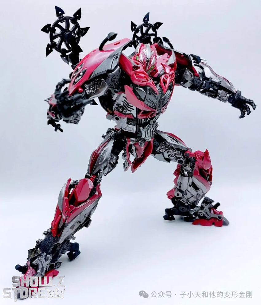 Unique Toys R09-02 Red Destroyer Stinger Repaint Version - View 1 Unique Toys R09-02 Red Destroyer Stinger Repaint Version - View 1