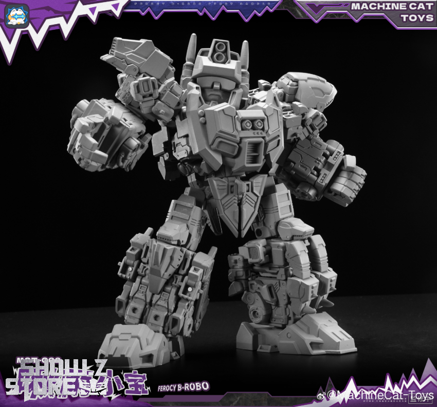 Machinecat Toys MCT-C02 Ferocy B-robo Abominus Set of 5 - View 5 Machinecat Toys MCT-C02 Ferocy B-robo Abominus Set of 5 - View 5