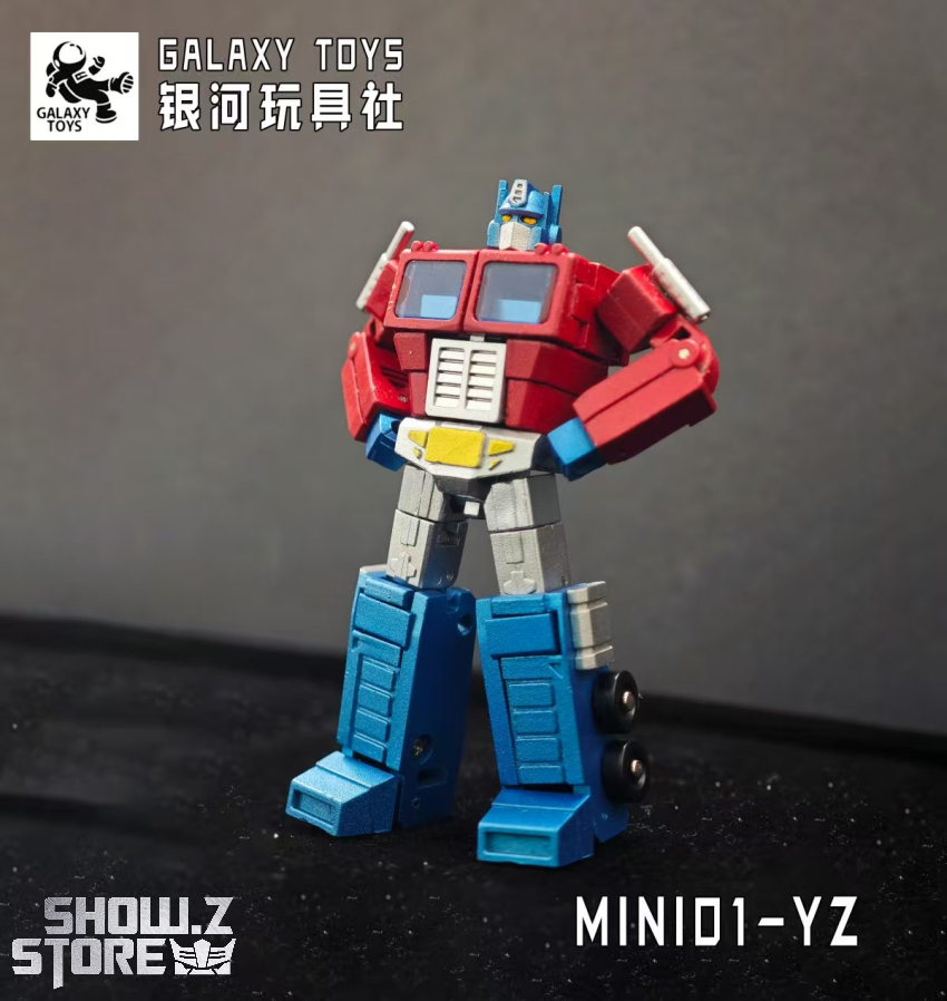 Galaxy Toys MINI01YZ Leader King Optimus Prime Comic Painted Version - View 4 Galaxy Toys MINI01YZ Leader King Optimus Prime Comic Painted Version - View 4