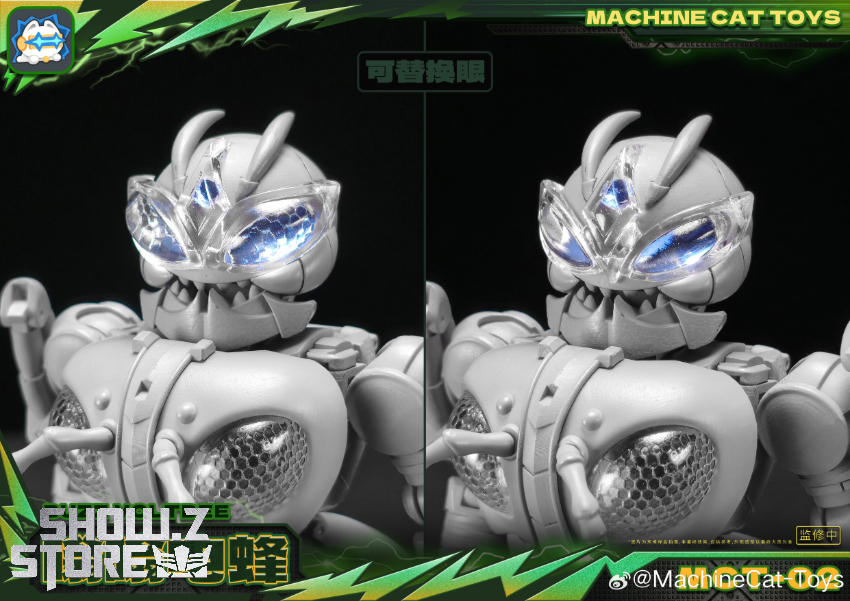 Machinecat Toys MCT-02 Buzz Voltbee Waspinator - View 1 Machinecat Toys MCT-02 Buzz Voltbee Waspinator - View 1