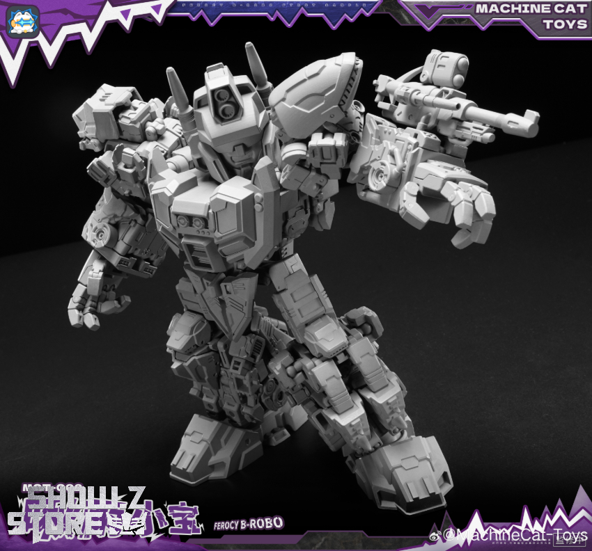 Machinecat Toys MCT-C02 Ferocy B-robo Abominus Set of 5 - View 8 Machinecat Toys MCT-C02 Ferocy B-robo Abominus Set of 5 - View 8