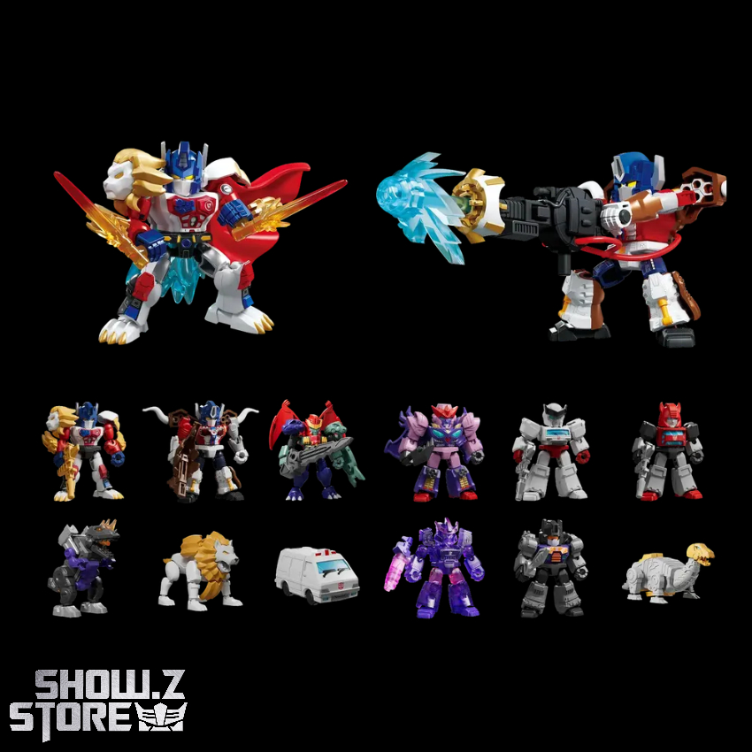 Blokees Transformers Defender Version 07 Power of the Beast Model Kit Set of 12 - View 1 Blokees Transformers Defender Version 07 Power of the Beast Model Kit Set of 12 - View 1