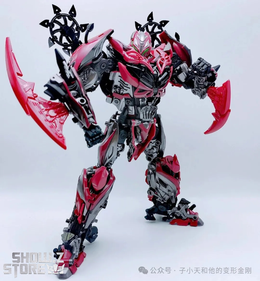Unique Toys R09-02 Red Destroyer Stinger Repaint Version - View 1 Unique Toys R09-02 Red Destroyer Stinger Repaint Version - View 1