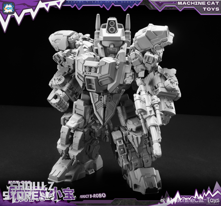 Machinecat Toys MCT-C02 Ferocy B-robo Abominus Set of 5 - View 9 Machinecat Toys MCT-C02 Ferocy B-robo Abominus Set of 5 - View 9