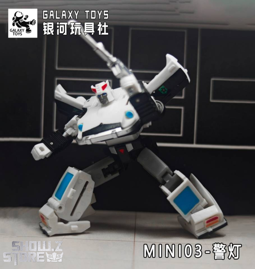 Galaxy Toys MINI03 Police Light Prowl - View 2 Galaxy Toys MINI03 Police Light Prowl - View 2