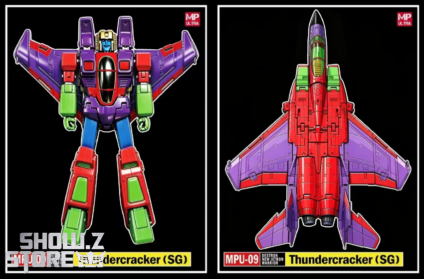 MPU MPU-09 Transformers Thundercracker Shattered Glass Version - View 2 MPU MPU-09 Transformers Thundercracker Shattered Glass Version - View 2