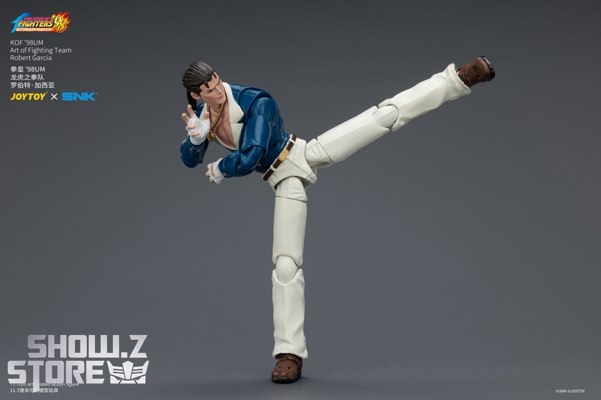 JoyToy JT04599 1/18 SNK KOF'98UM Art of Fighting Team Robert Garcia - View 4 JoyToy JT04599 1/18 SNK KOF'98UM Art of Fighting Team Robert Garcia - View 4