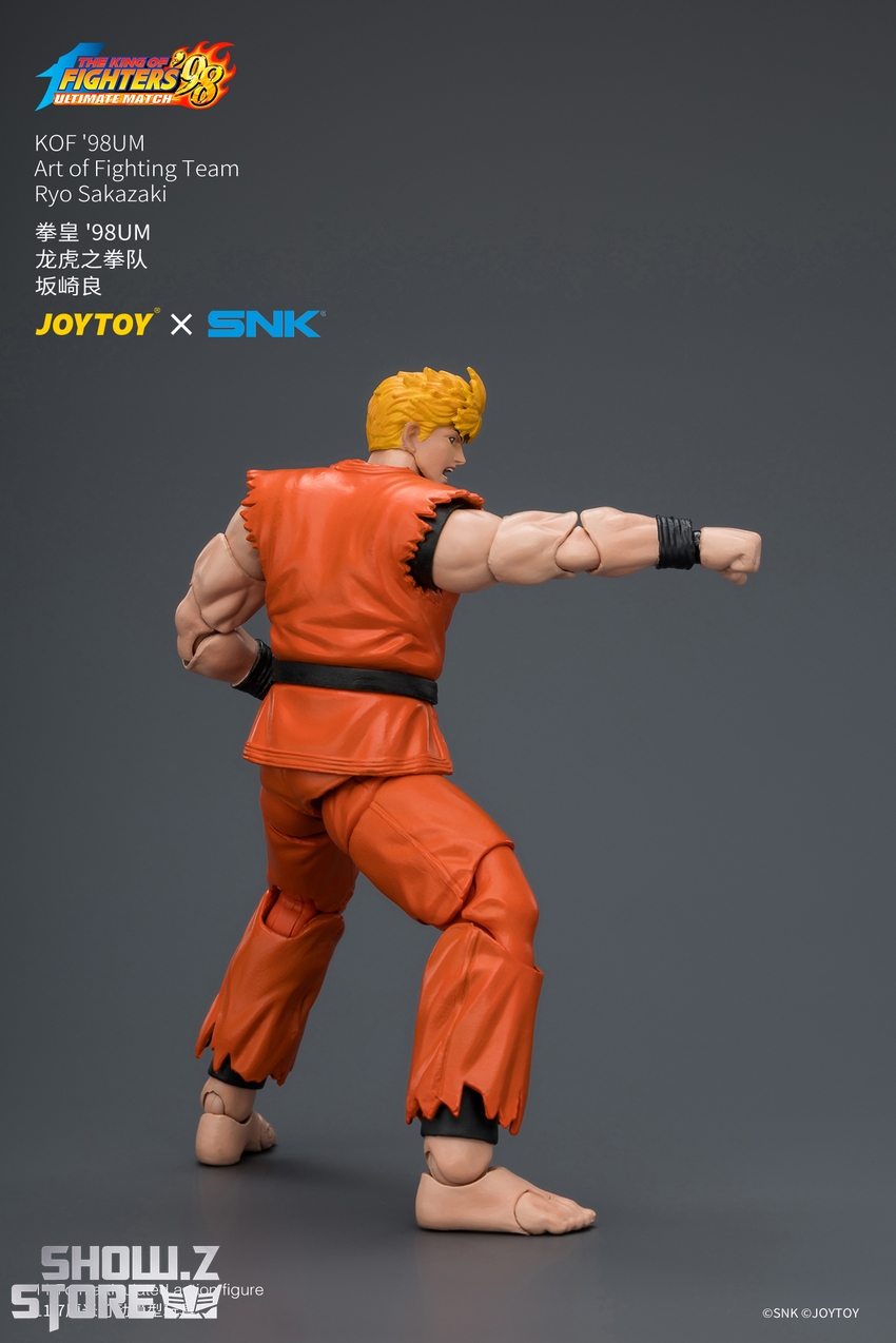 JoyToy JT04612 1/18 SNK KOF'98UM Art of Fighting Team Ryo Sakazaki - View 6 JoyToy JT04612 1/18 SNK KOF'98UM Art of Fighting Team Ryo Sakazaki - View 6