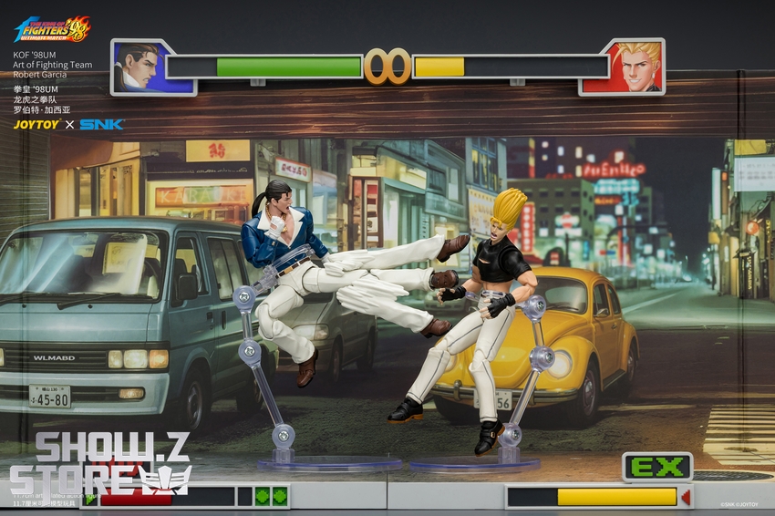 JoyToy JT04599 1/18 SNK KOF'98UM Art of Fighting Team Robert Garcia - View 11 JoyToy JT04599 1/18 SNK KOF'98UM Art of Fighting Team Robert Garcia - View 11