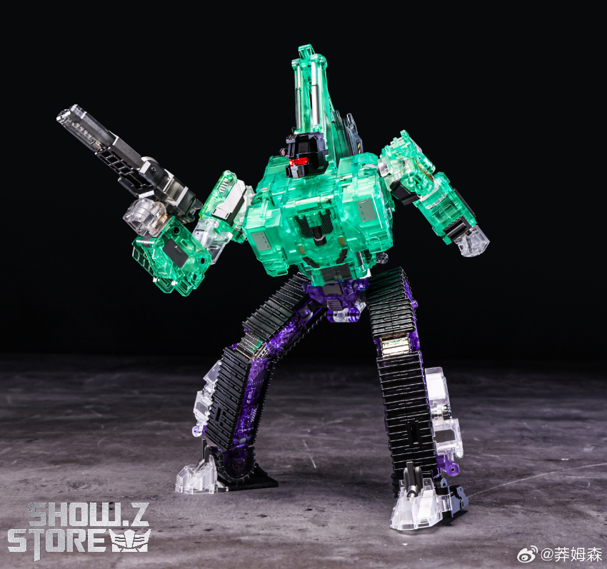 Mecha Invasion Devastator Set of 6 Transparent Version - View 16 Mecha Invasion Devastator Set of 6 Transparent Version - View 16