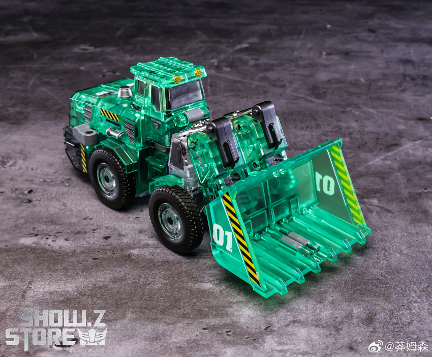Mecha Invasion Devastator Set of 6 Transparent Version - View 18 Mecha Invasion Devastator Set of 6 Transparent Version - View 18