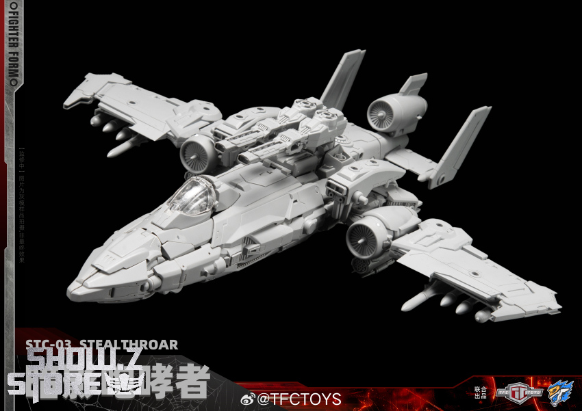 TFC Toys STC-03 StealthRoar Starscream - View 3 TFC Toys STC-03 StealthRoar Starscream - View 3