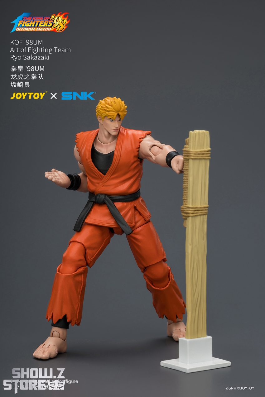 JoyToy JT04612 1/18 SNK KOF'98UM Art of Fighting Team Ryo Sakazaki - View 10 JoyToy JT04612 1/18 SNK KOF'98UM Art of Fighting Team Ryo Sakazaki - View 10
