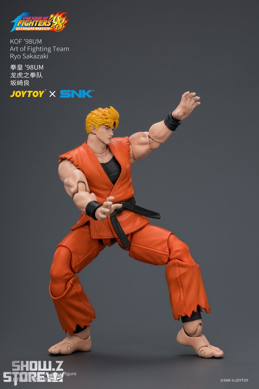 JoyToy JT04612 1/18 SNK KOF'98UM Art of Fighting Team Ryo Sakazaki - View 5 JoyToy JT04612 1/18 SNK KOF'98UM Art of Fighting Team Ryo Sakazaki - View 5