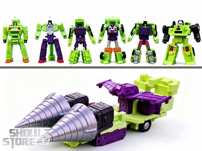 Machiner Might MM-D01 Upgrade Kits Complete Version for Transformers SS86 Devastator - View 7 Machiner Might MM-D01 Upgrade Kits Complete Version for Transformers SS86 Devastator - View 7