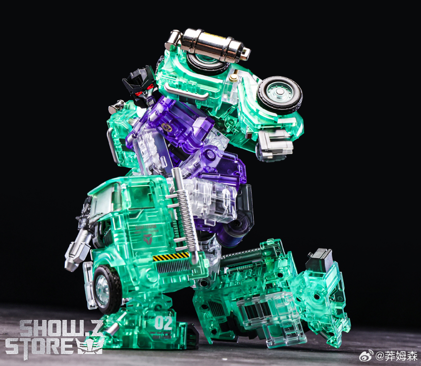 Mecha Invasion Devastator Set of 6 Transparent Version - View 14 Mecha Invasion Devastator Set of 6 Transparent Version - View 14