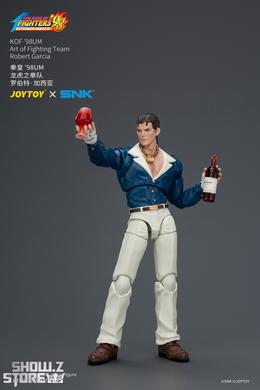JoyToy JT04599 1/18 SNK KOF'98UM Art of Fighting Team Robert Garcia - View 8 JoyToy JT04599 1/18 SNK KOF'98UM Art of Fighting Team Robert Garcia - View 8
