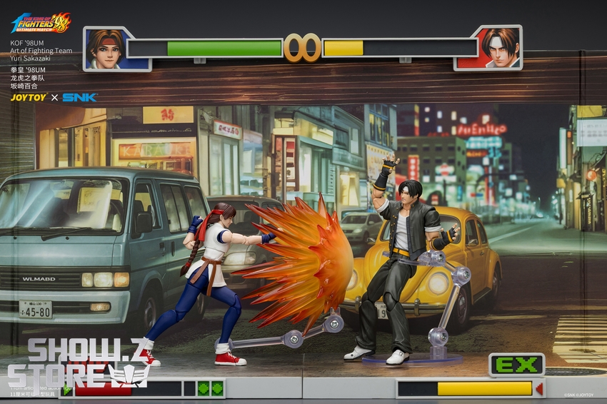 JoyToy JT04605 1/18 SNK KOF'98UM Art of Fighting Team Yuri Sakazaki - View 10 JoyToy JT04605 1/18 SNK KOF'98UM Art of Fighting Team Yuri Sakazaki - View 10