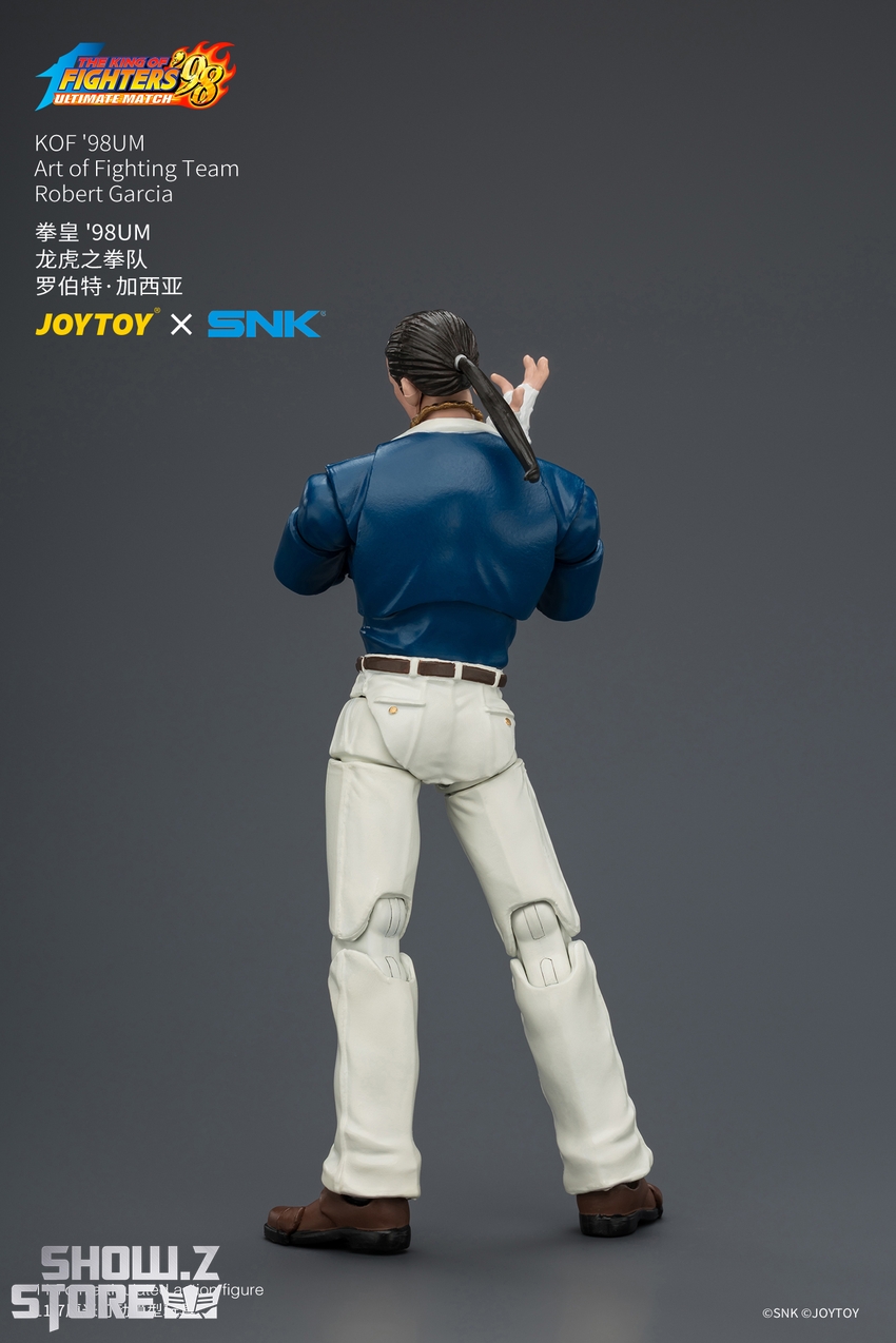 JoyToy JT04599 1/18 SNK KOF'98UM Art of Fighting Team Robert Garcia - View 3 JoyToy JT04599 1/18 SNK KOF'98UM Art of Fighting Team Robert Garcia - View 3