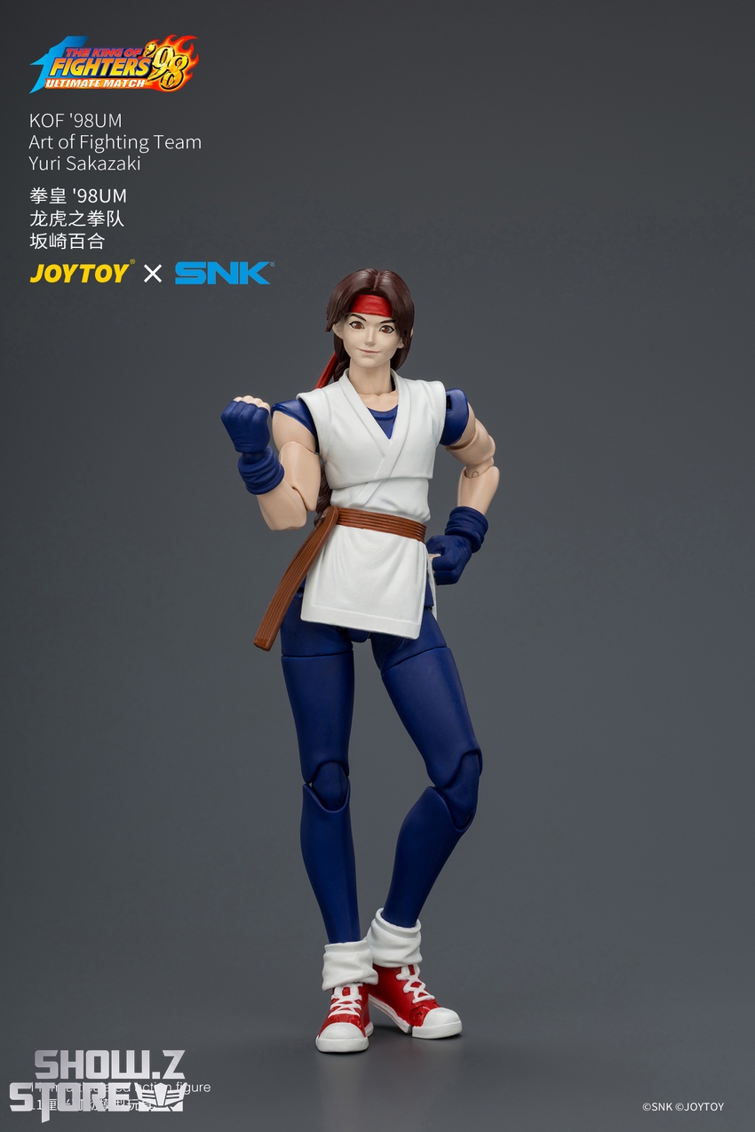 JoyToy JT04605 1/18 SNK KOF'98UM Art of Fighting Team Yuri Sakazaki - View 5 JoyToy JT04605 1/18 SNK KOF'98UM Art of Fighting Team Yuri Sakazaki - View 5