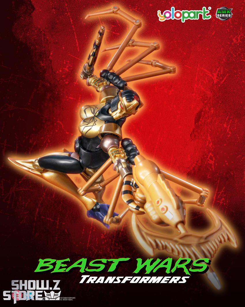 Yolopark AMK Series Transformers: Beast Wars Blackarachnia Model Kit - View 1 Yolopark AMK Series Transformers: Beast Wars Blackarachnia Model Kit - View 1