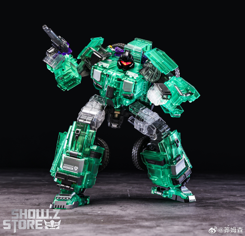 Mecha Invasion Devastator Set of 6 Transparent Version - View 10 Mecha Invasion Devastator Set of 6 Transparent Version - View 10