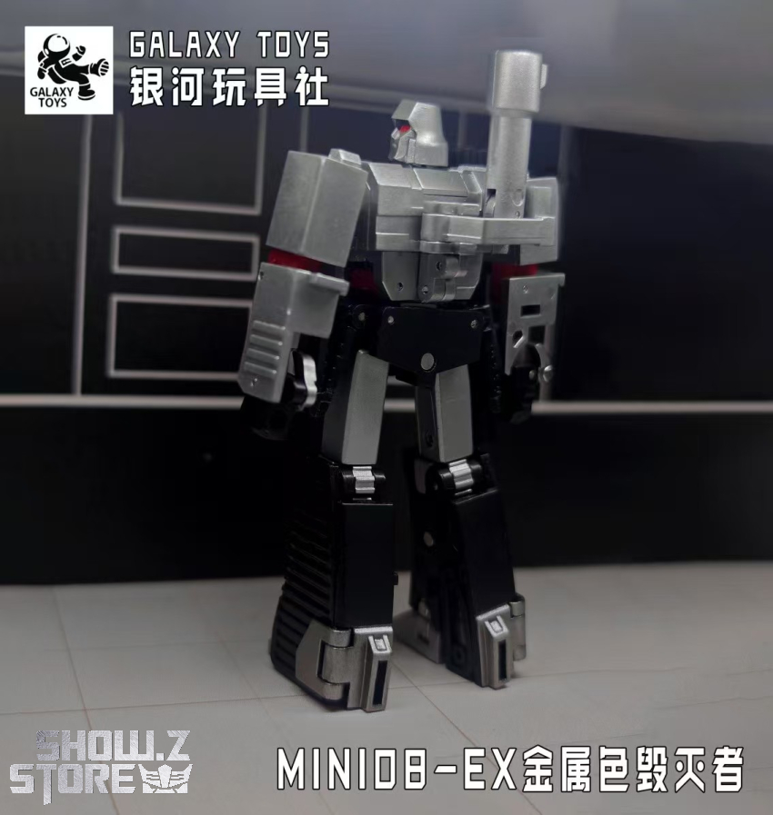 Galaxy Toys MINI08EX Destroyer Megatron Metallic Version - View 9 Galaxy Toys MINI08EX Destroyer Megatron Metallic Version - View 9