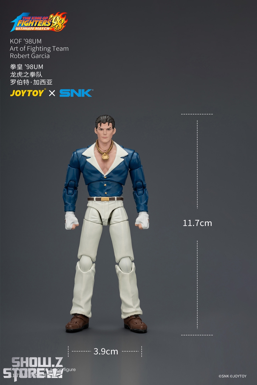 JoyToy JT04599 1/18 SNK KOF'98UM Art of Fighting Team Robert Garcia - View 12 JoyToy JT04599 1/18 SNK KOF'98UM Art of Fighting Team Robert Garcia - View 12
