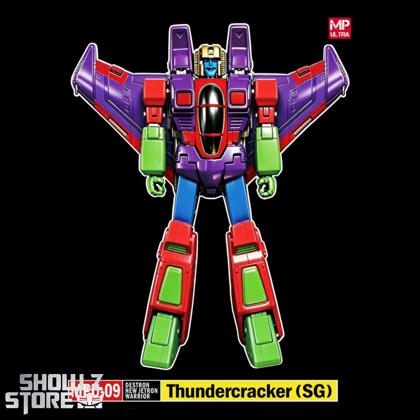 MPU MPU-09 Transformers Thundercracker Shattered Glass Version - View 1 MPU MPU-09 Transformers Thundercracker Shattered Glass Version - View 1