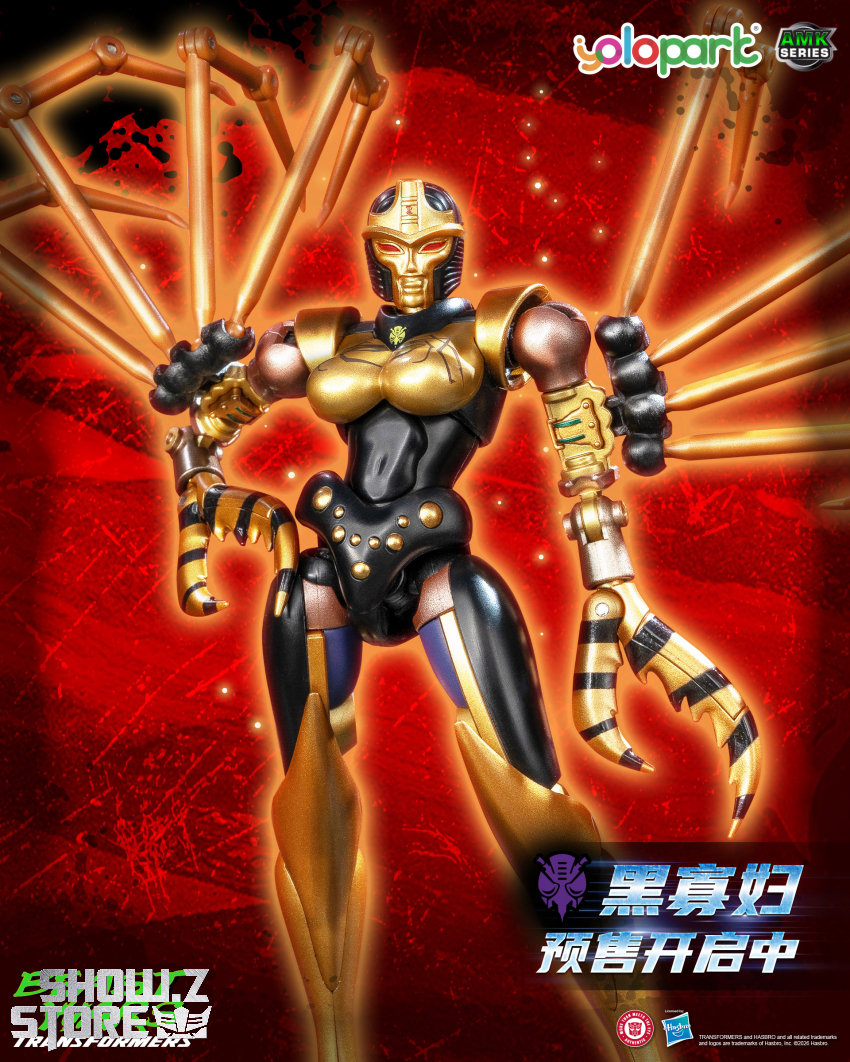 Yolopark AMK Series Transformers: Beast Wars Blackarachnia Model Kit - View 2 Yolopark AMK Series Transformers: Beast Wars Blackarachnia Model Kit - View 2