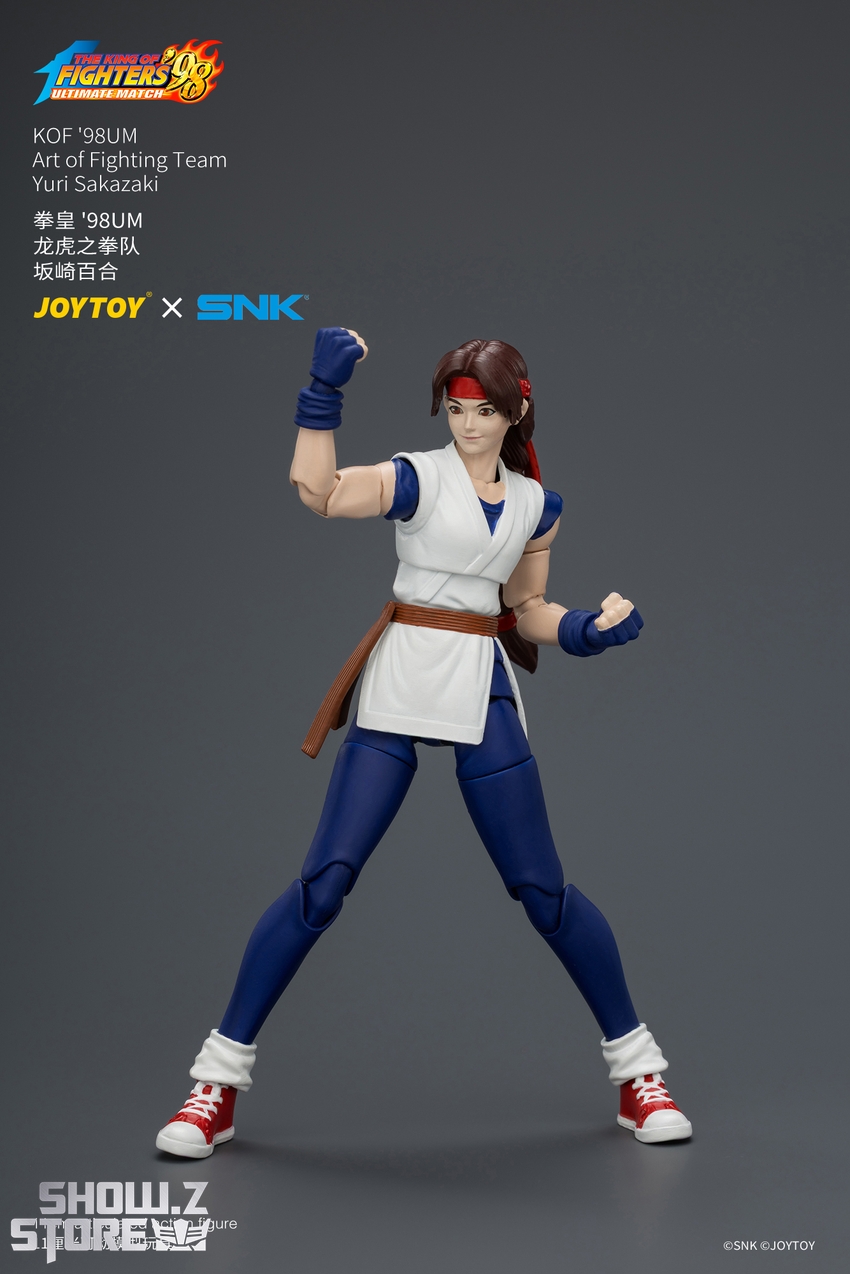 JoyToy JT04605 1/18 SNK KOF'98UM Art of Fighting Team Yuri Sakazaki - View 4 JoyToy JT04605 1/18 SNK KOF'98UM Art of Fighting Team Yuri Sakazaki - View 4
