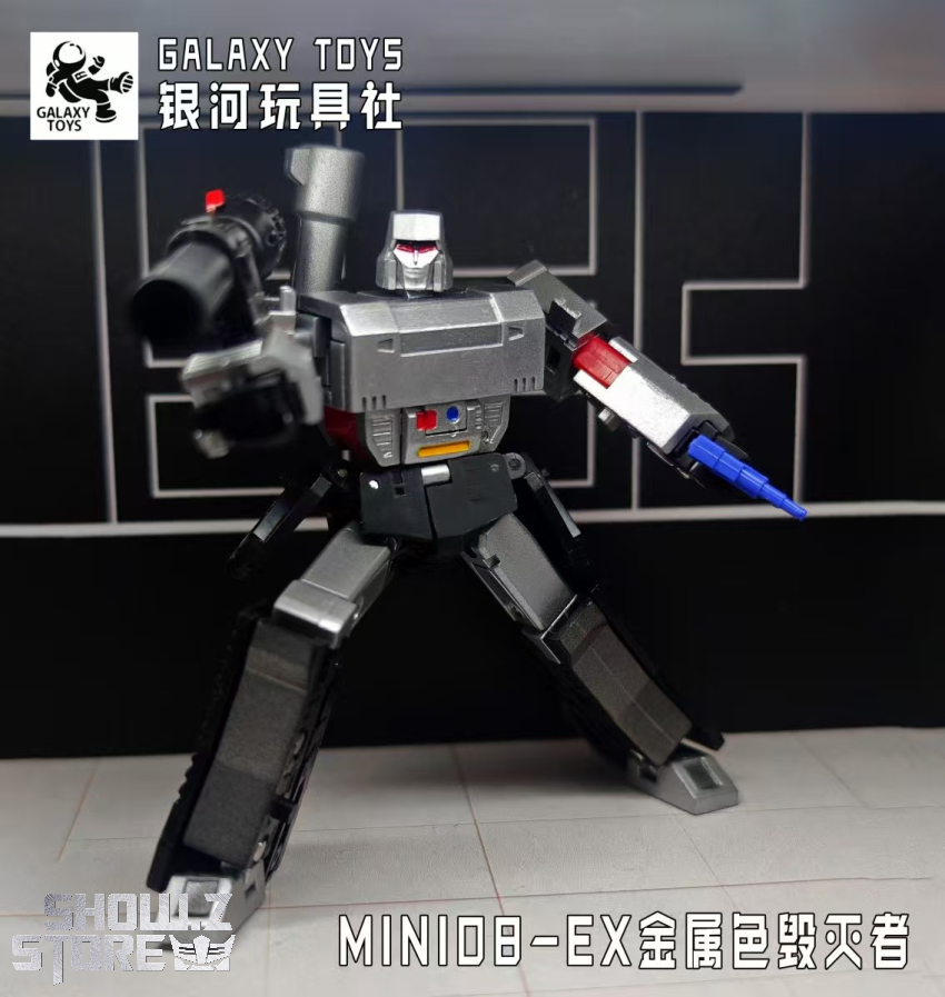 Galaxy Toys MINI08EX Destroyer Megatron Metallic Version - View 1 Galaxy Toys MINI08EX Destroyer Megatron Metallic Version - View 1