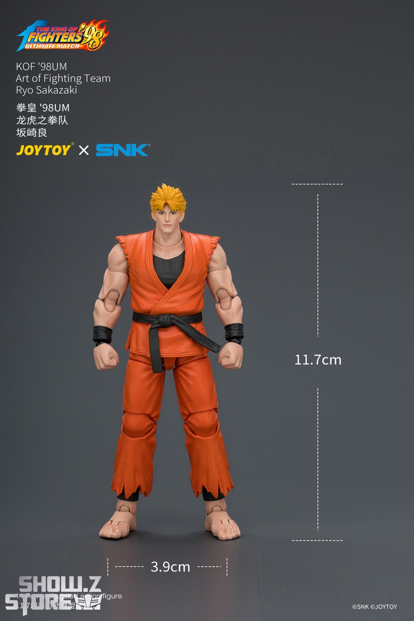 JoyToy JT04612 1/18 SNK KOF'98UM Art of Fighting Team Ryo Sakazaki - View 14 JoyToy JT04612 1/18 SNK KOF'98UM Art of Fighting Team Ryo Sakazaki - View 14