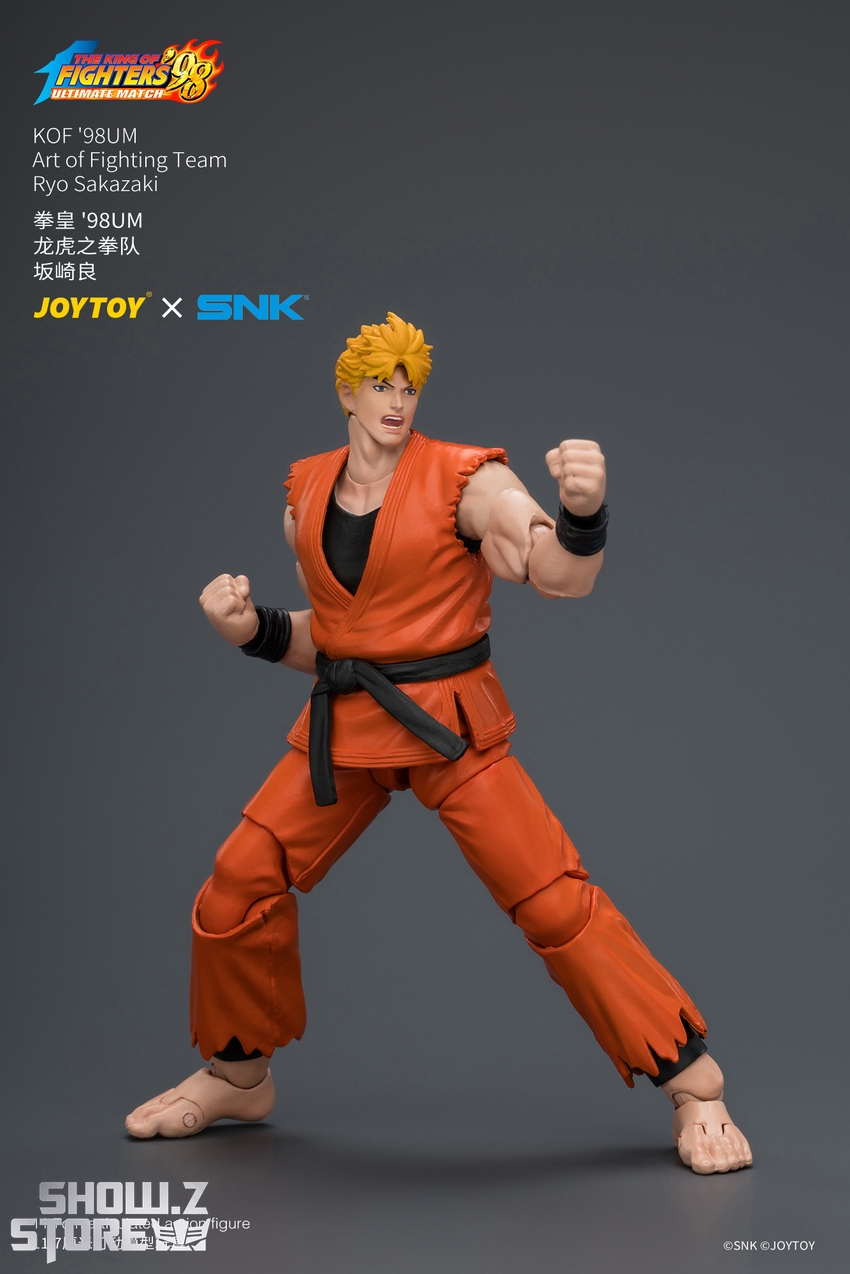 JoyToy JT04612 1/18 SNK KOF'98UM Art of Fighting Team Ryo Sakazaki - View 4 JoyToy JT04612 1/18 SNK KOF'98UM Art of Fighting Team Ryo Sakazaki - View 4