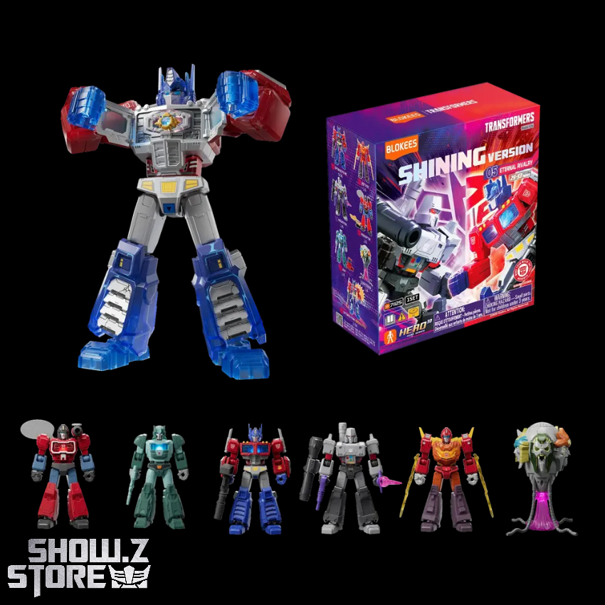 Blokees Transformers Shining Version 05 Eternal Rivalry Model Kit Set of 6 - View 1 Blokees Transformers Shining Version 05 Eternal Rivalry Model Kit Set of 6 - View 1