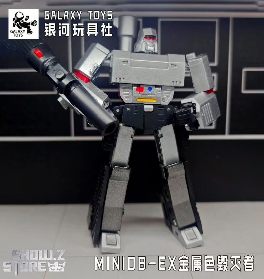 Galaxy Toys MINI08EX Destroyer Megatron Metallic Version - View 3 Galaxy Toys MINI08EX Destroyer Megatron Metallic Version - View 3